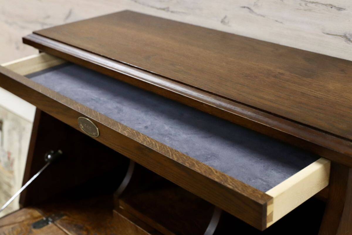 GMGS281○蝦夷民芸家具 / EZO えぞ民藝 ライティングビューロー デスク