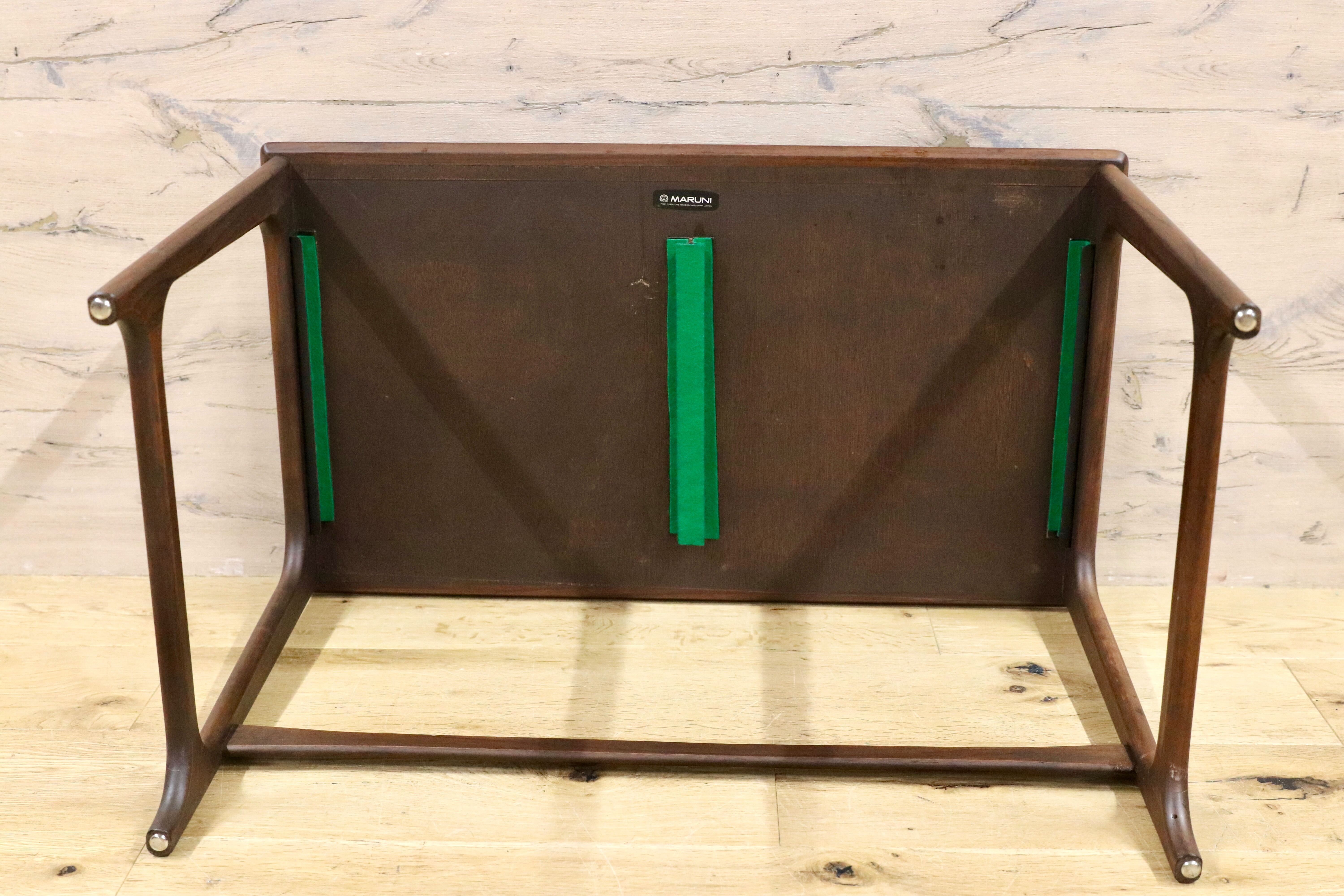 GMHS129○maruni / マルニ 孔雀 オールドマルニ サイドテーブル ネスト