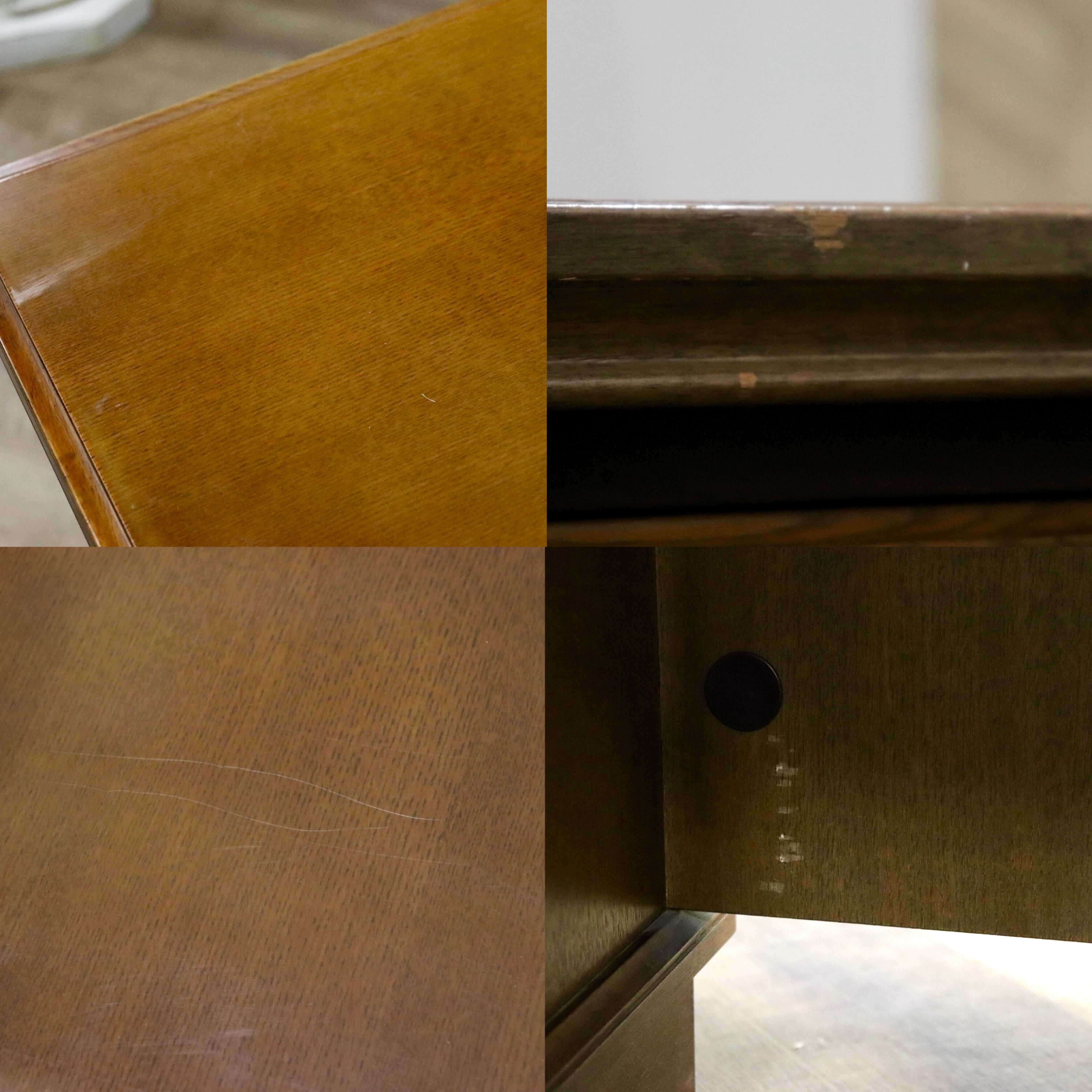 GMHH310○karimoku / カリモク コロニアル 両袖机 学習机 書斎机