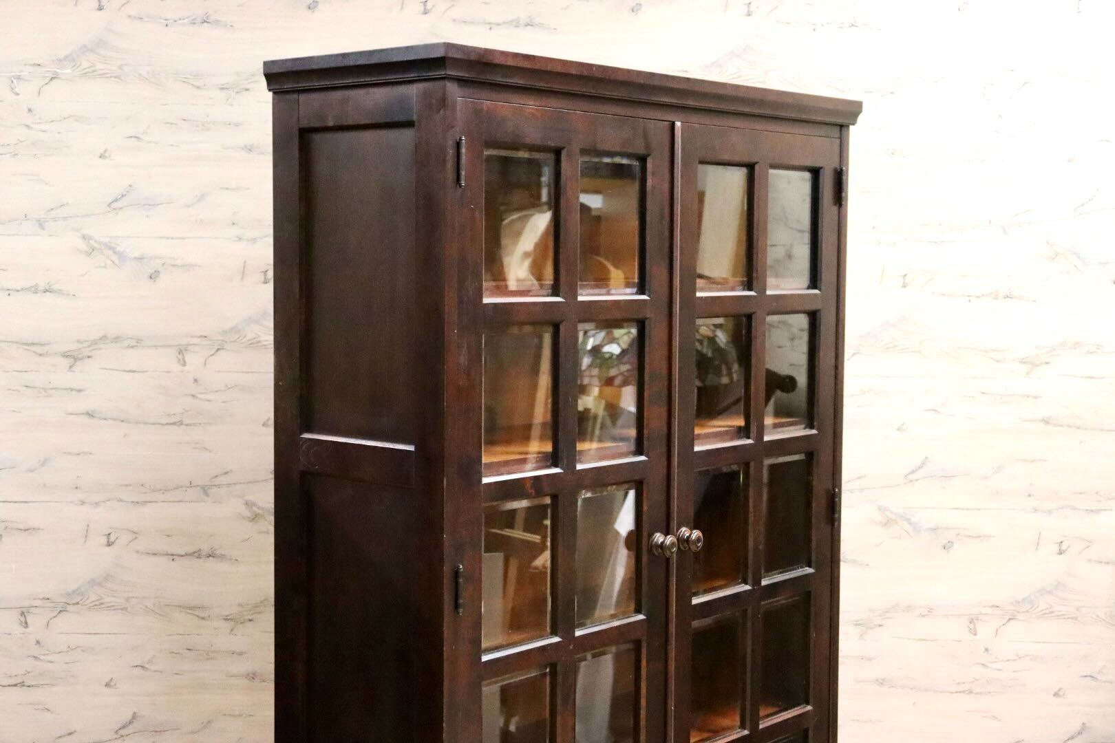 GMHN61○北海道民芸家具 本棚 書棚 ブックシェルフ 飾り棚