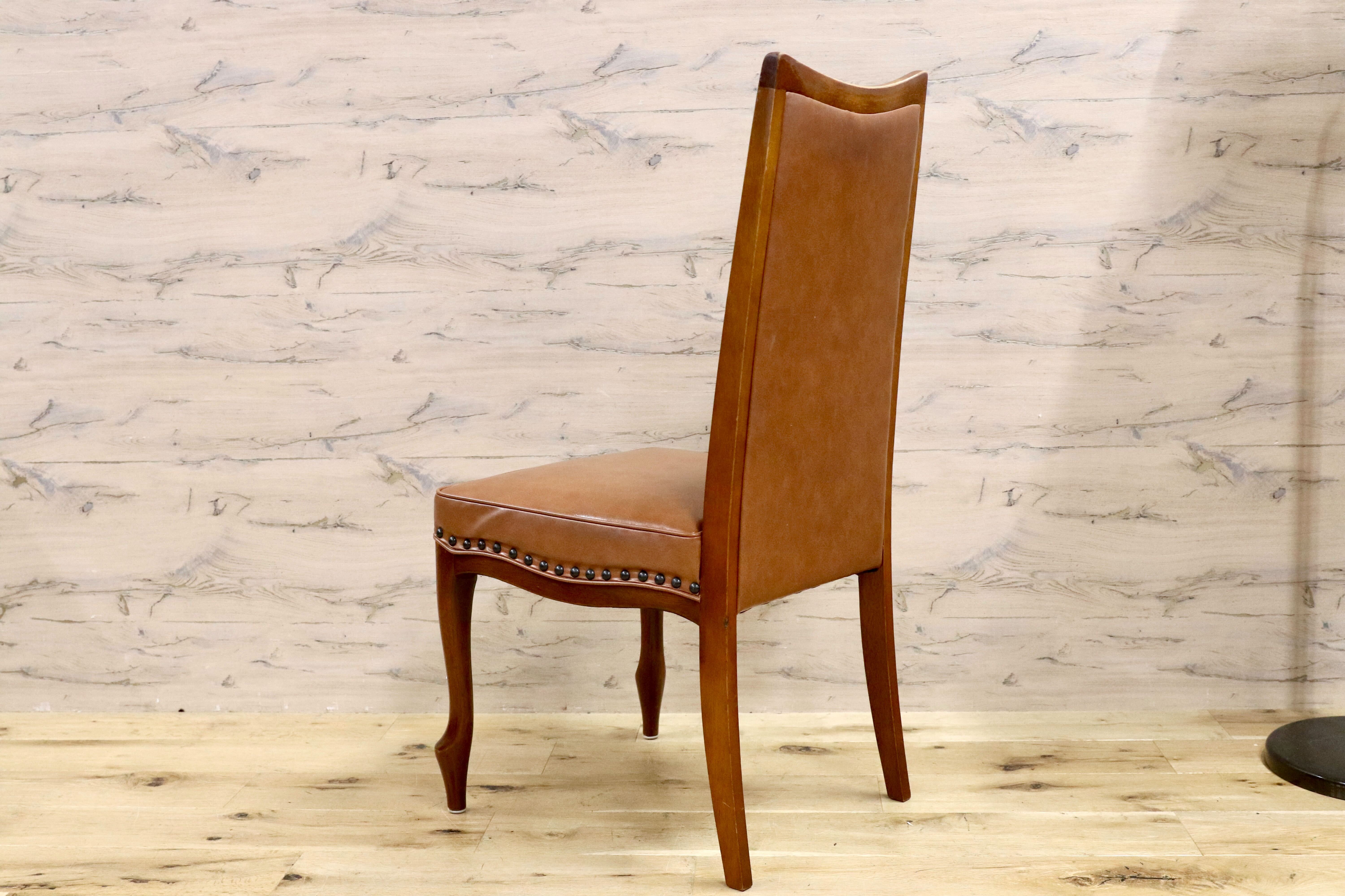 美品 マルニ木工 ベルサイユシリーズ ダイニングチェア 猫脚 ロココ調