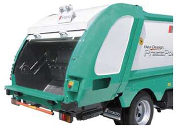 プレス式ごみ収集車 新型「2トン プレスパック®」を開発【極東開発工業