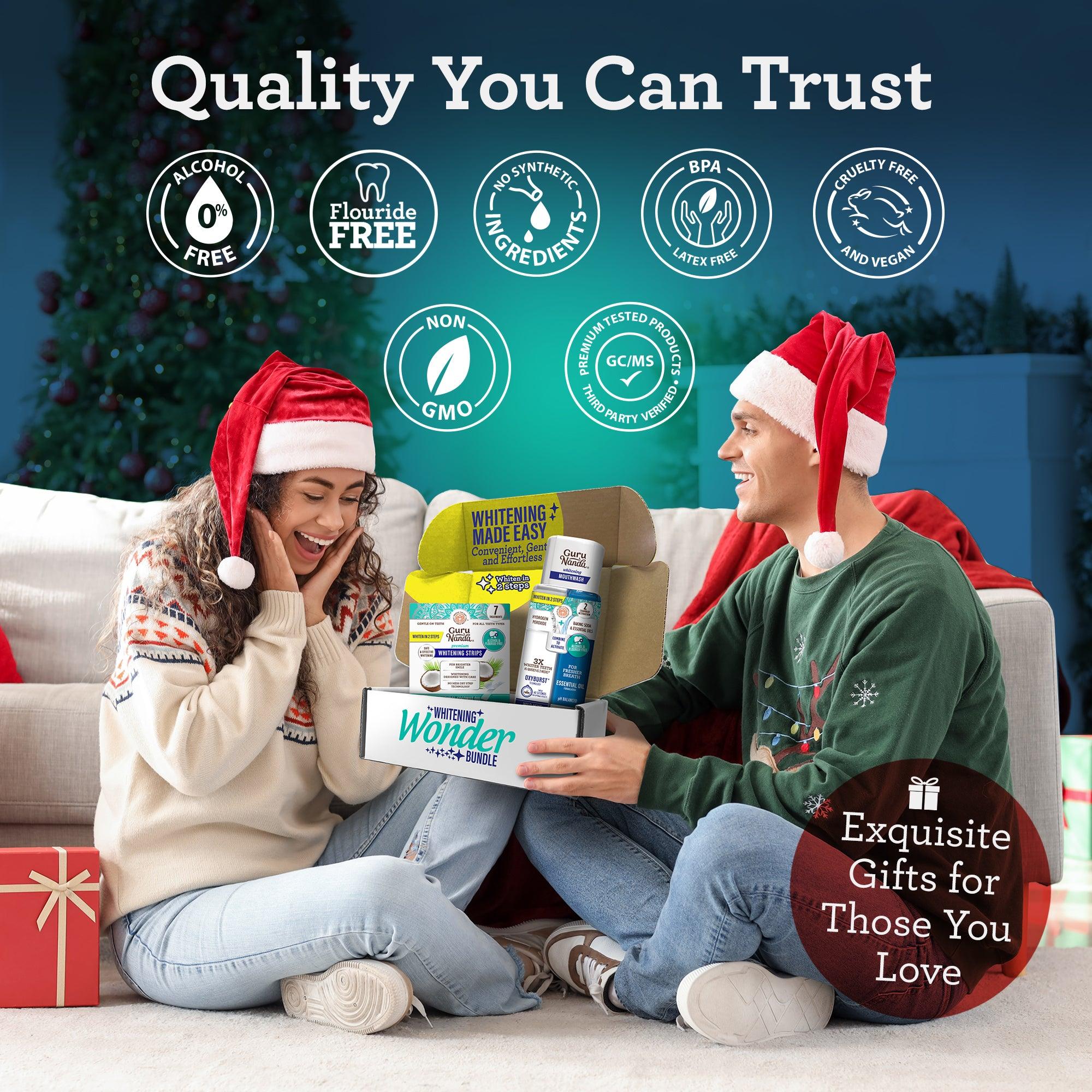 Whitening Wonder - Whitening Strips 7 day + Dual Barrel Oxyburst