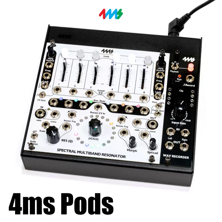 4ms Pod104X モジュラーシンセケース 汎用ソフトケース付 4ms Pod104X