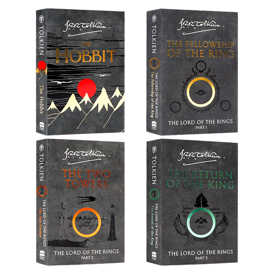 ホビットの冒険と指輪物語 4巻セット - J.R.R.トールキン - 英語