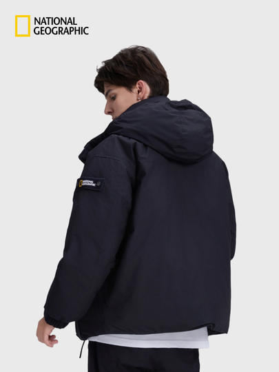 ナショナル ジオグラフィック メンズ ダウンジャケット - 冬の暖かさ
