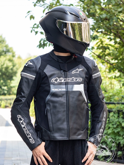 Alpinestars GP Force レザーバイクジャケット - メンズ