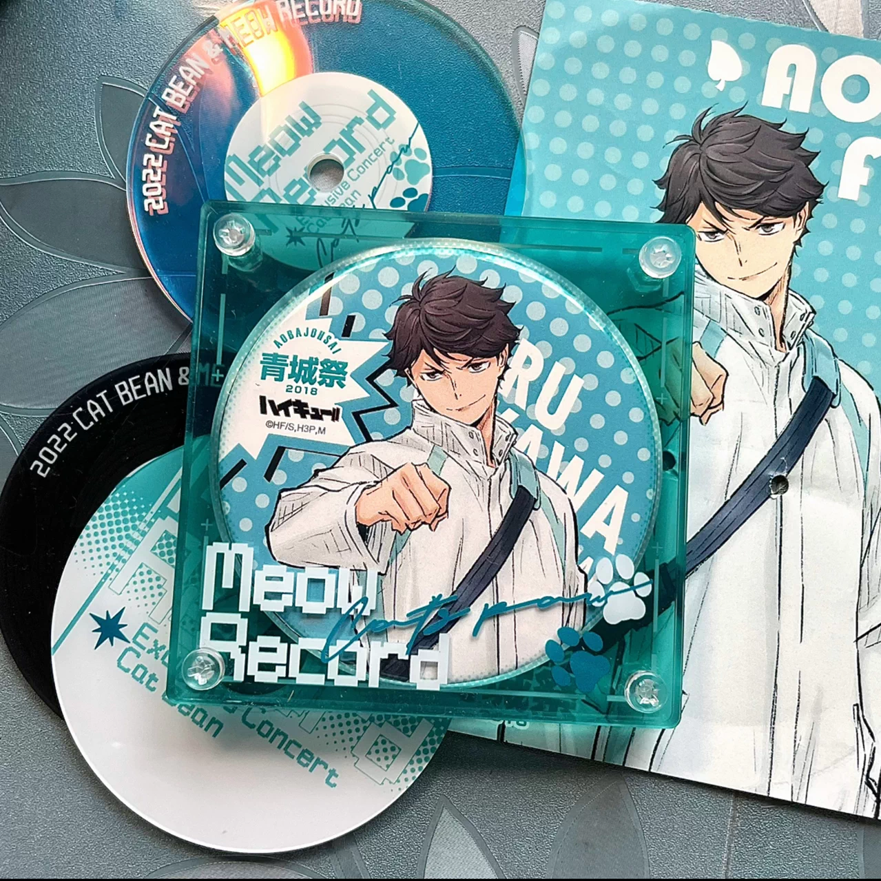 ハイキュー‼︎合同練習会 青城祭2019 缶バッジ 及川 岩泉 珍道中