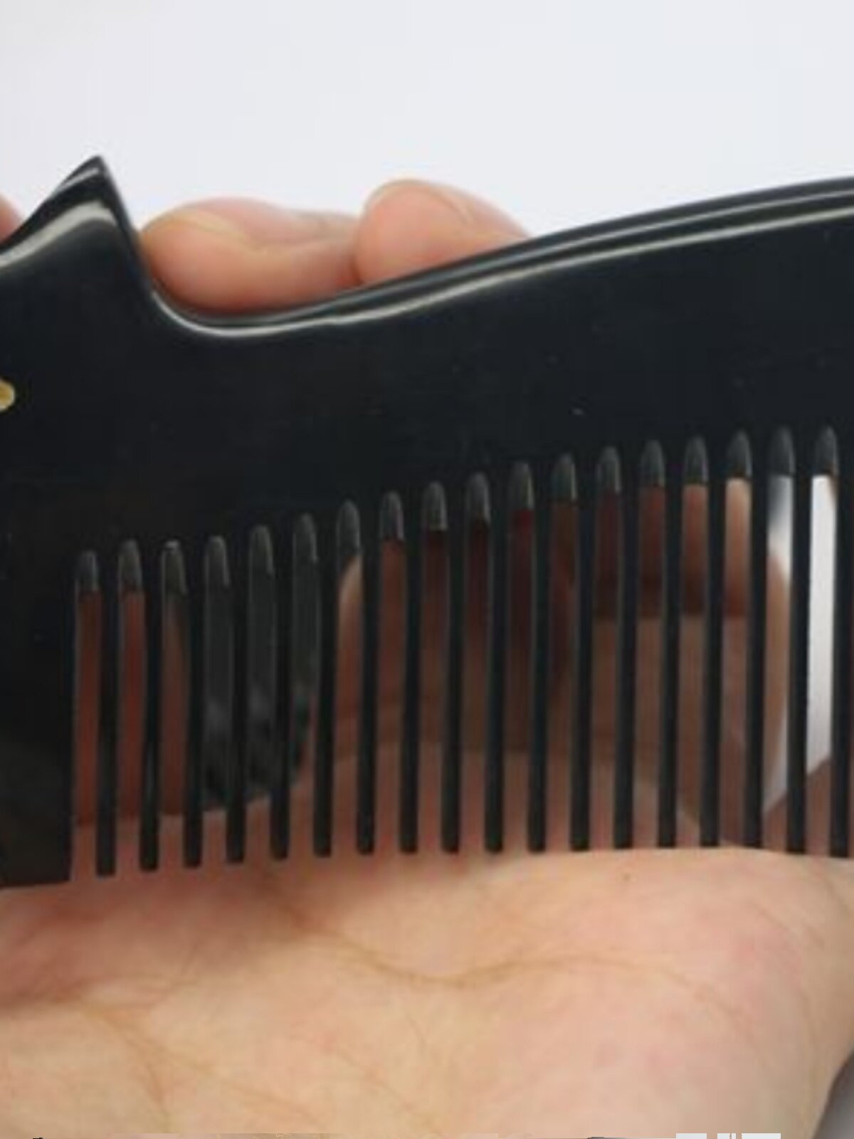 シープホーンコーム ナチュラルホーンコーム 羊角 天然角 ハンドメイド