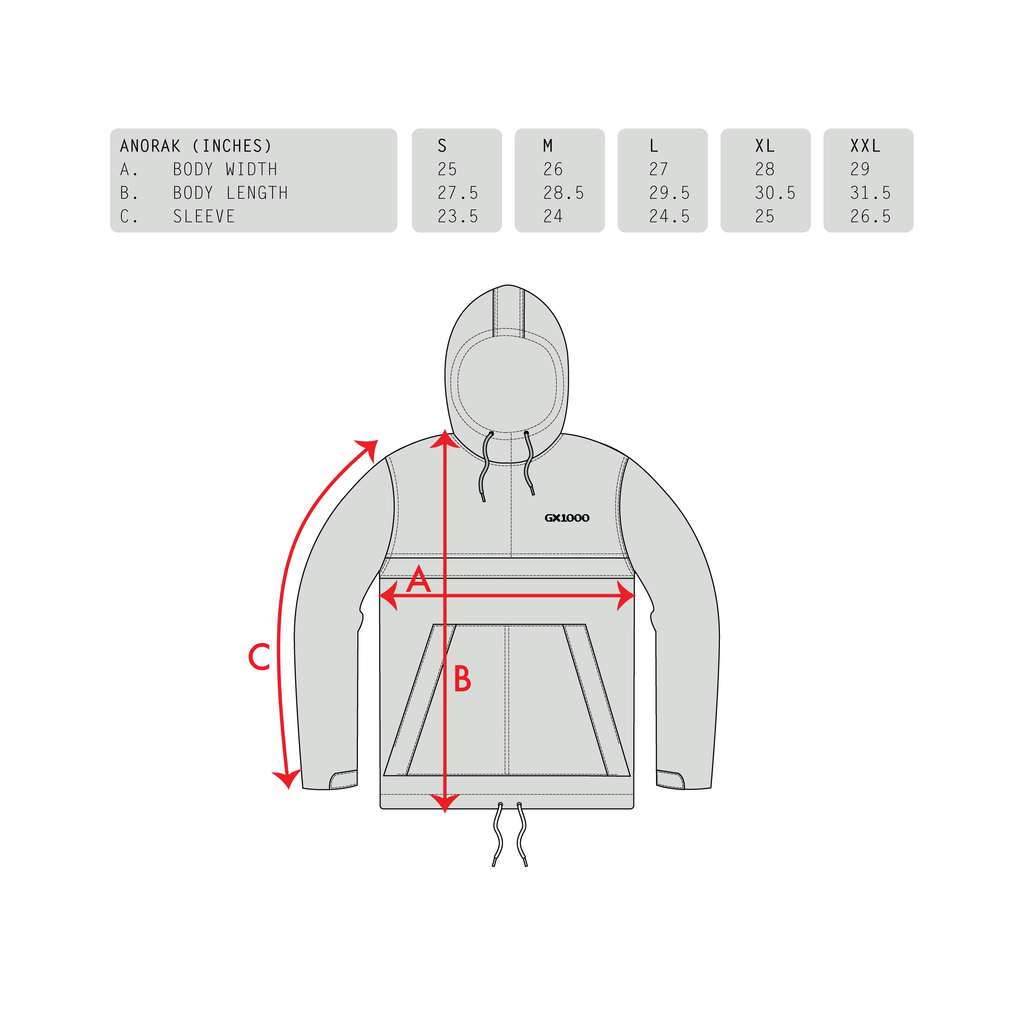 Anorak Jacket [Camo] – GX1000