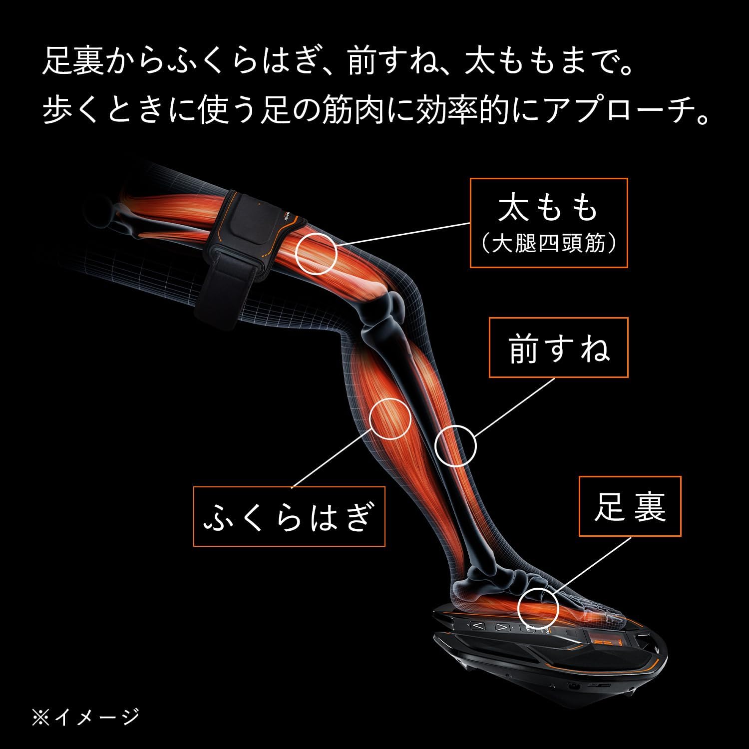 月額3,980円レンタルプラン：MTG SIXPAD シックスパッド Foot Fit Plus