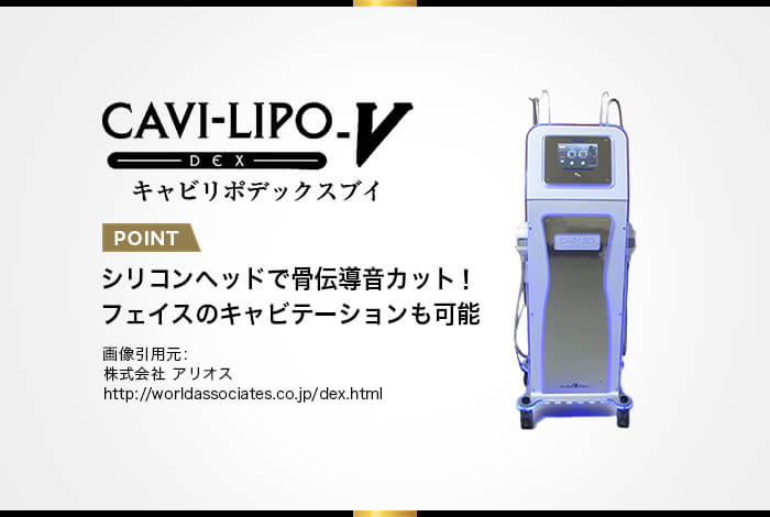 キャビリポDEX-V】痩身・美肌効果について解説 - 業務用痩身機器比較サイト