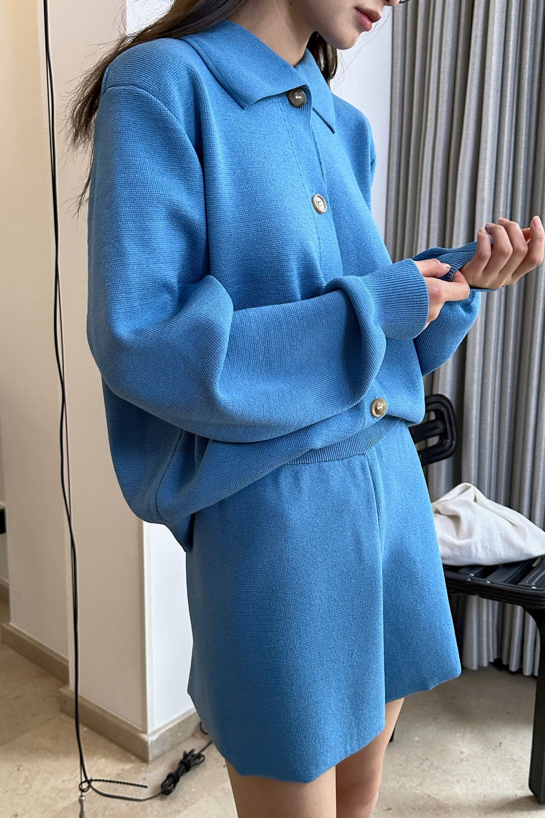 スタンダードカラーニットカーディガン(SETUP) 2249 – gypsophila