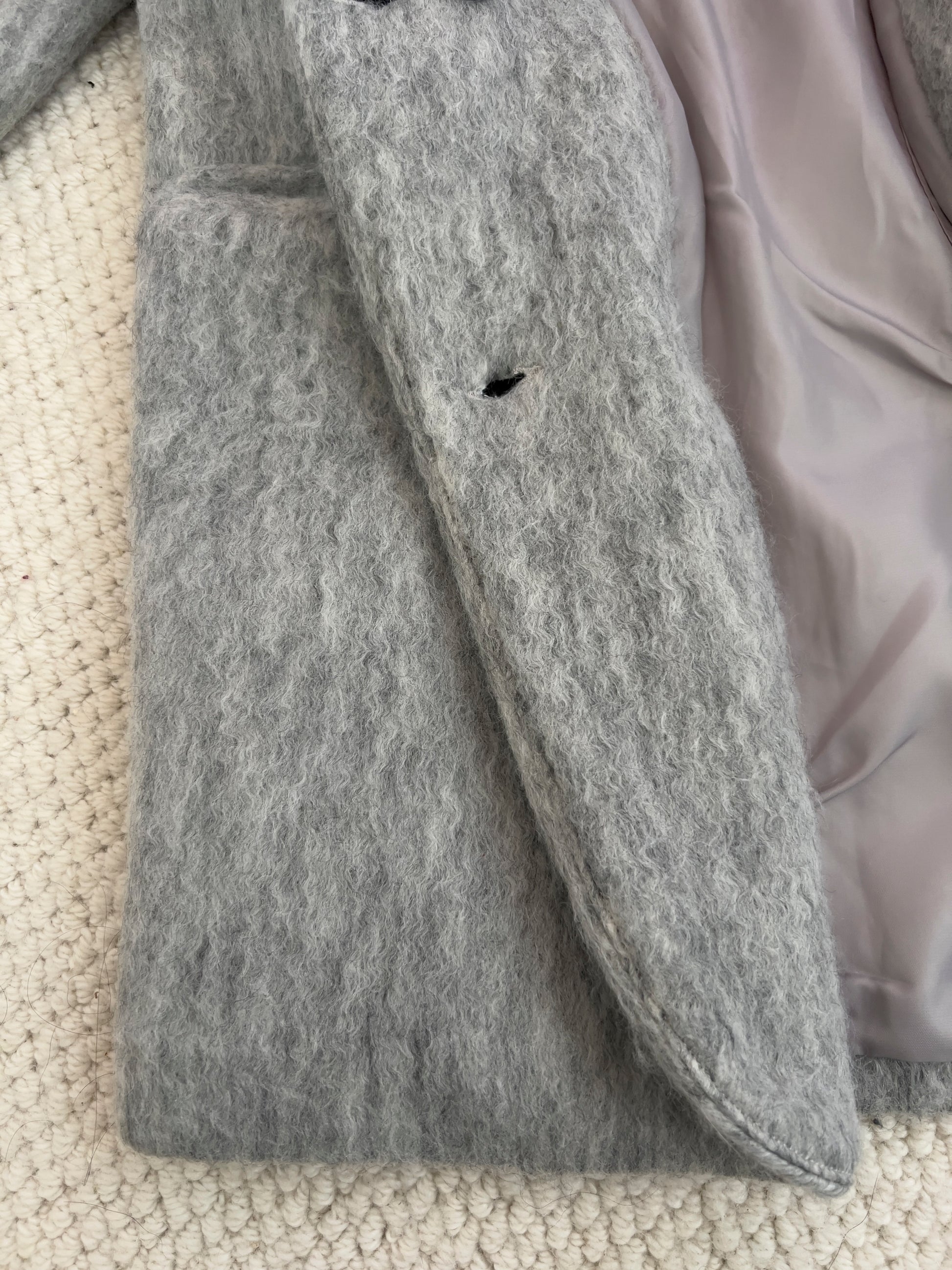 ミドル丈オーバーサイズシャギーコート 1227 – gypsophila