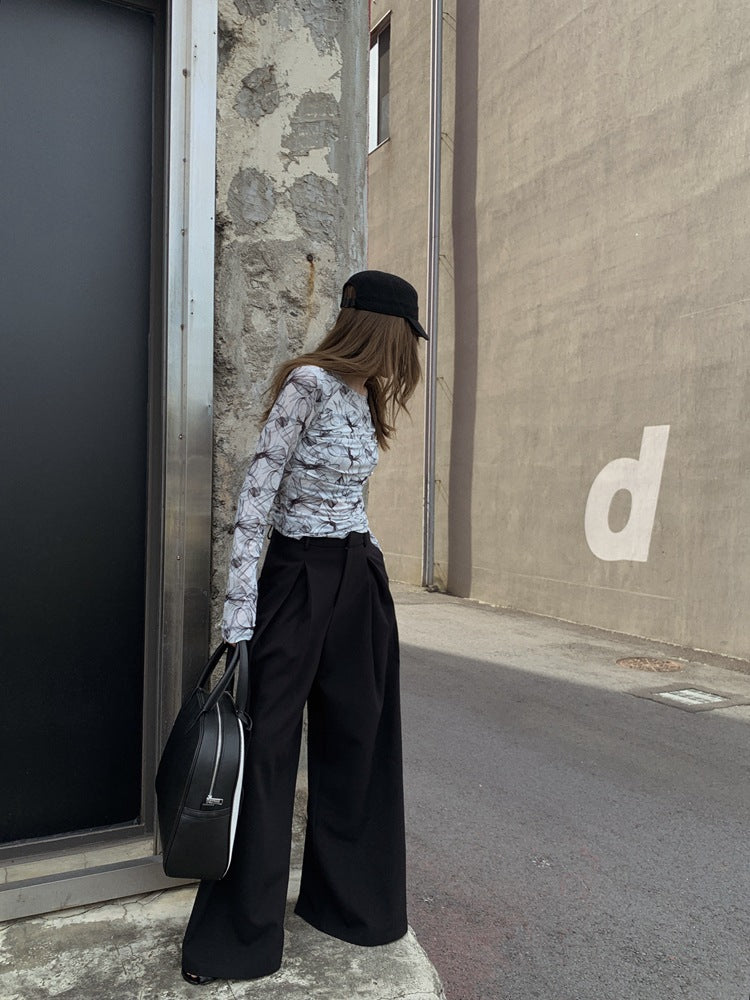 タックワイドスラックス(SETUP可) 1677 – gypsophila