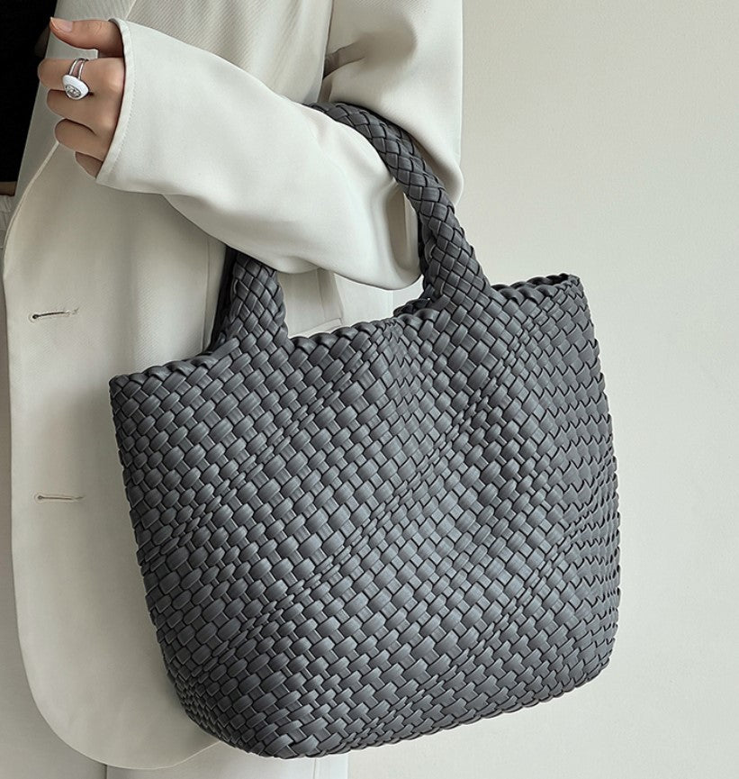 編み込みレザーハンドバッグ 0896 – gypsophila