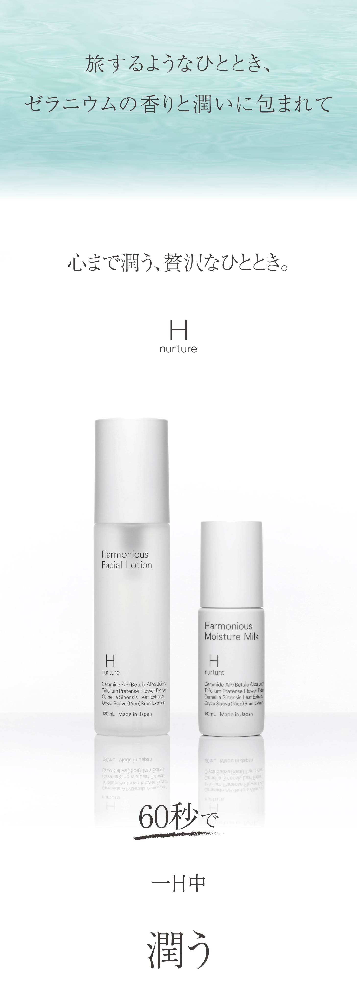 ハーモニアス ローション&ミルク