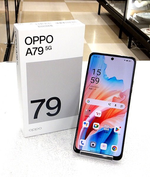 OPPO スマートフォン A79 A3030P 5G 128GB Y!mobile(Softbank)/〇判定