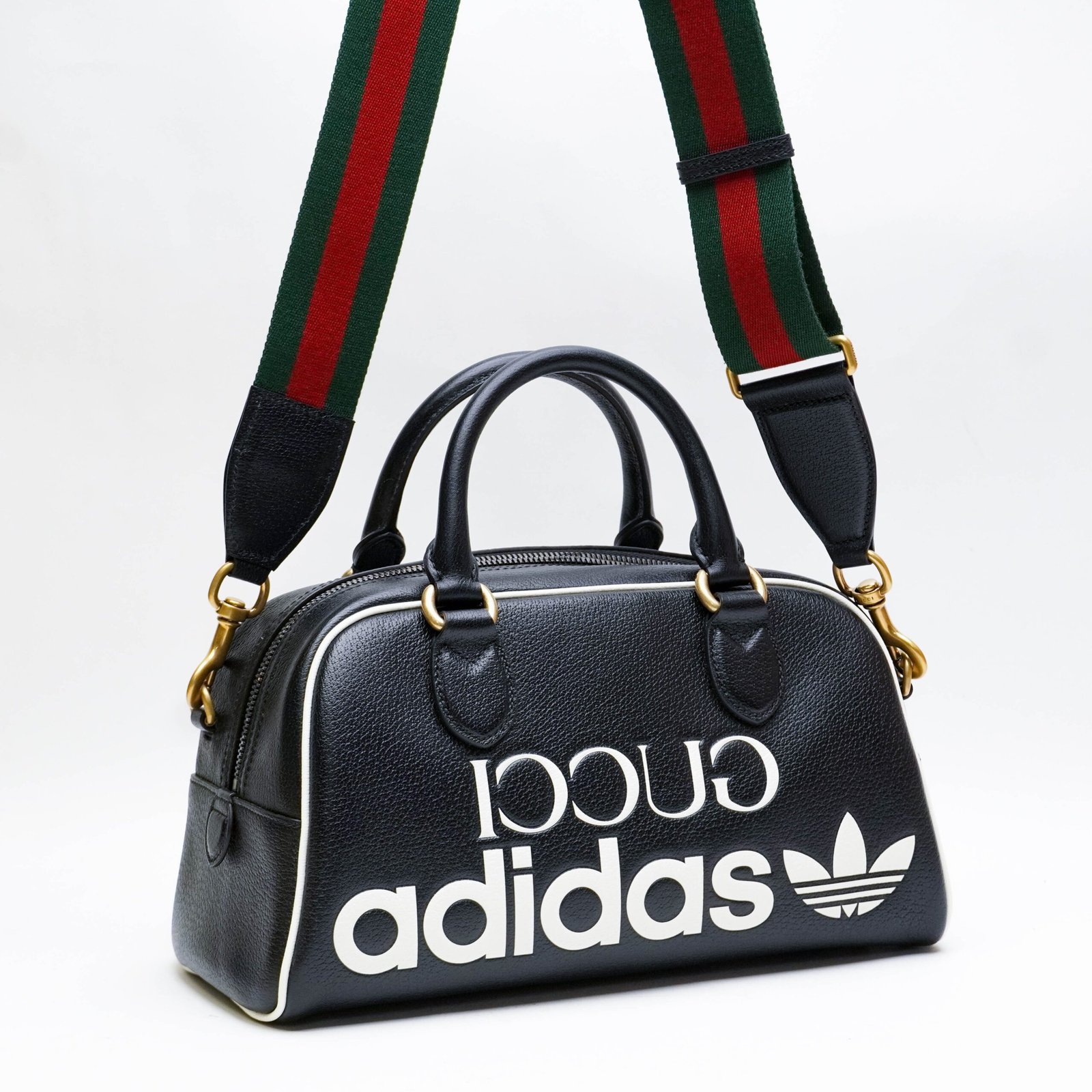 GUCCI X ADIDAS DUFFLE BAG LEATHER MINI – H-Authentica