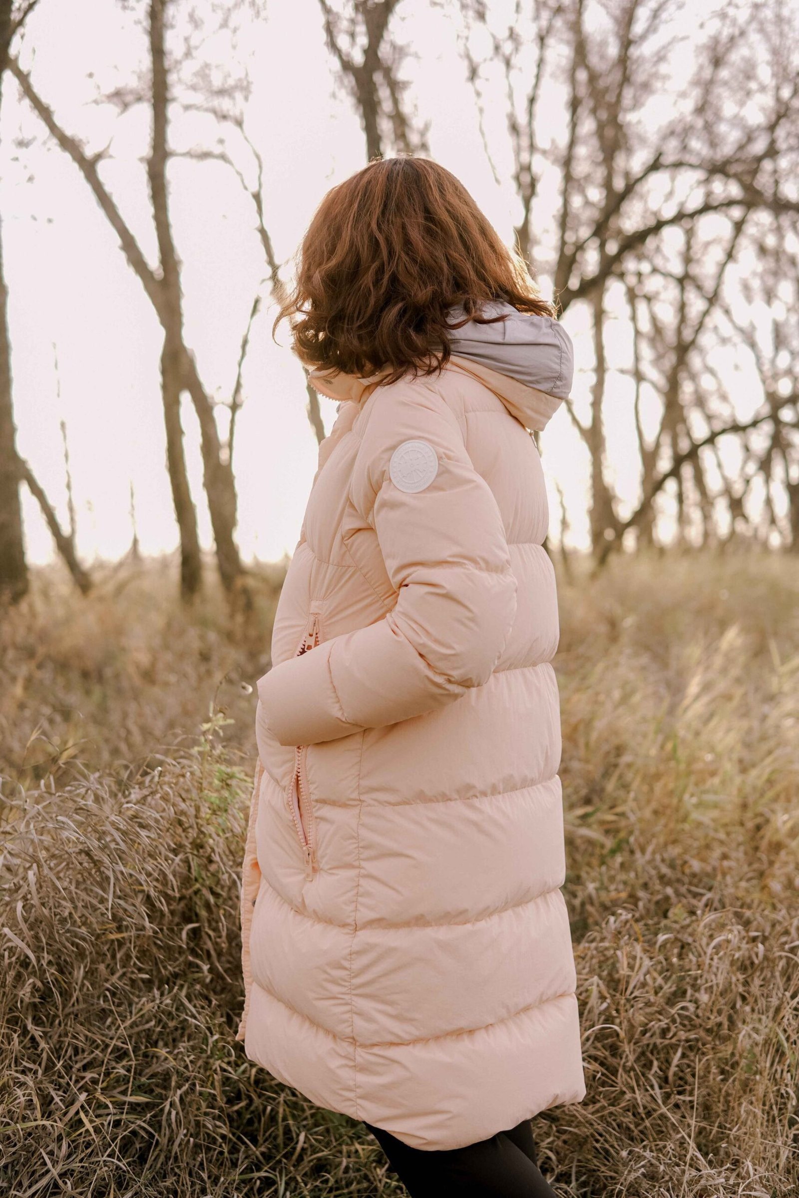 CANADA GOOSE DOWN COAT ORANGE – H-Authentica