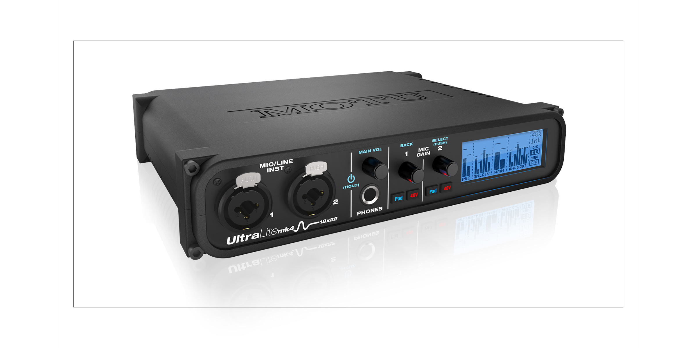 UltraLite-mk4 - MOTU | 株式会社ハイ・リゾリューション