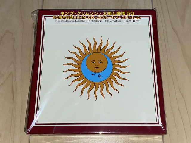 キング・クリムゾン 「太陽と戦慄 50」50周年記念2SHM-CD+2ブルーレイ