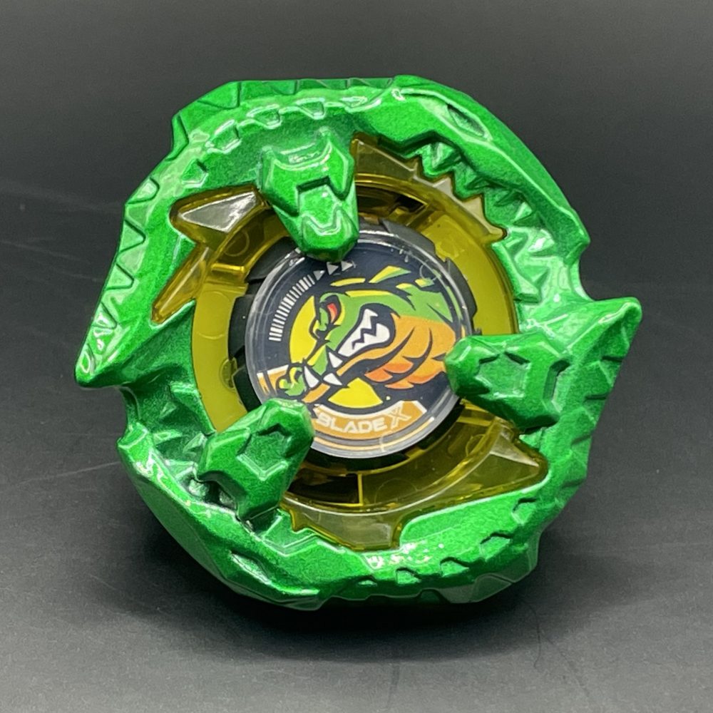 ベイブレードX】BX-00 クロコクランチ2-60Q メタルコート：グリーン