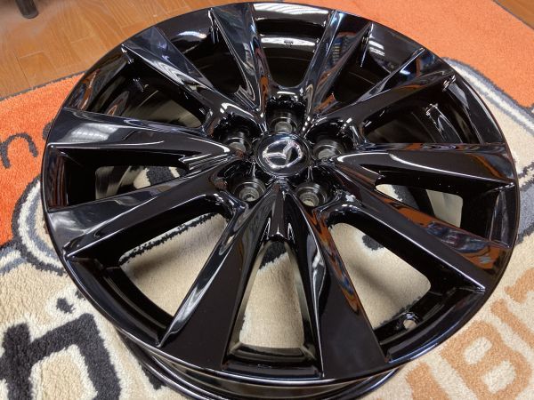 MAZDA マツダ3純正 セダン 18インチ◇グロスブラック塗装品◇ホイール