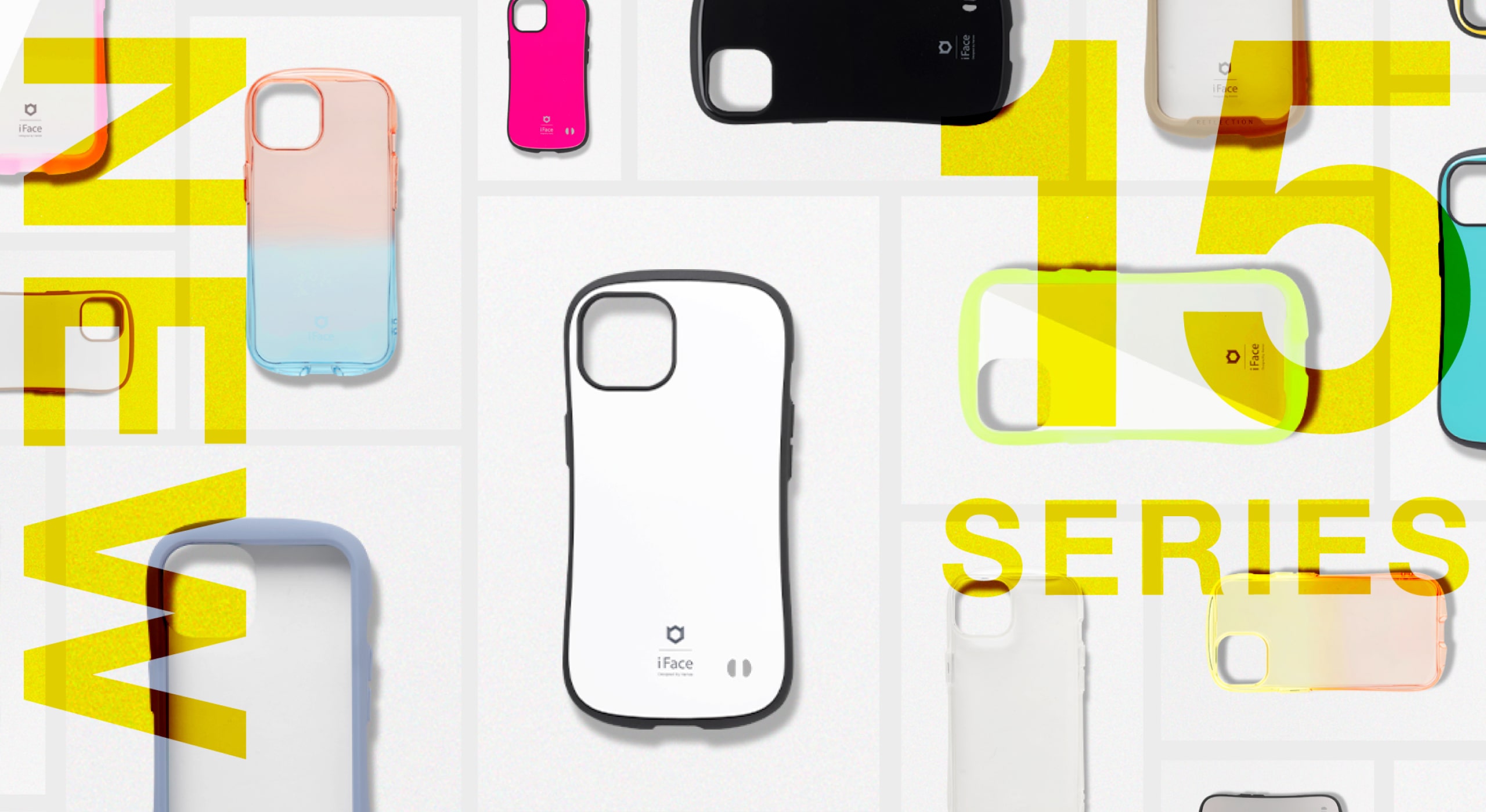 iFace×iPhone15/iPhone15Plus/iPhone15Pro/iPhone15ProMAX対応ケース