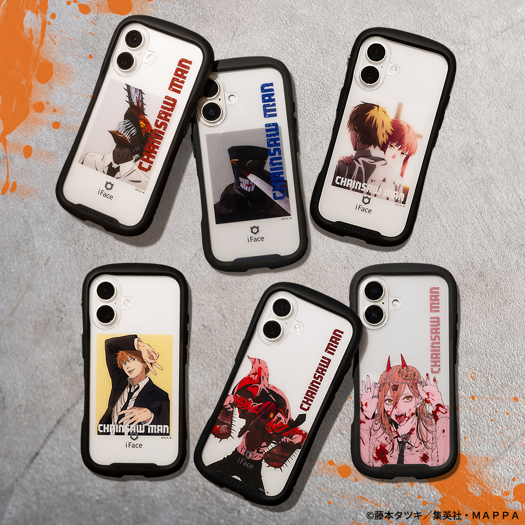 TVアニメ『チェンソーマン』 iFace Reflection強化ガラスクリアケース