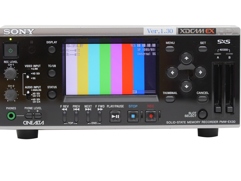 レコーダー | XDCAM | PMW-EX30 | 商品詳細 | はんぷ株式会社｜映像