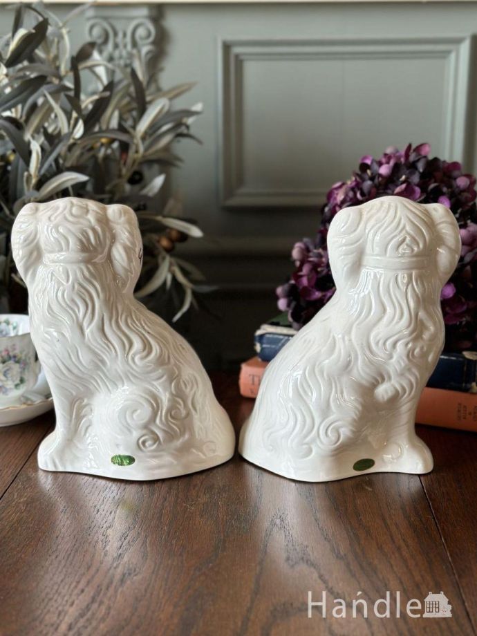 イギリスから届いたアンティーク陶磁器、BESWICKのスタッフォード