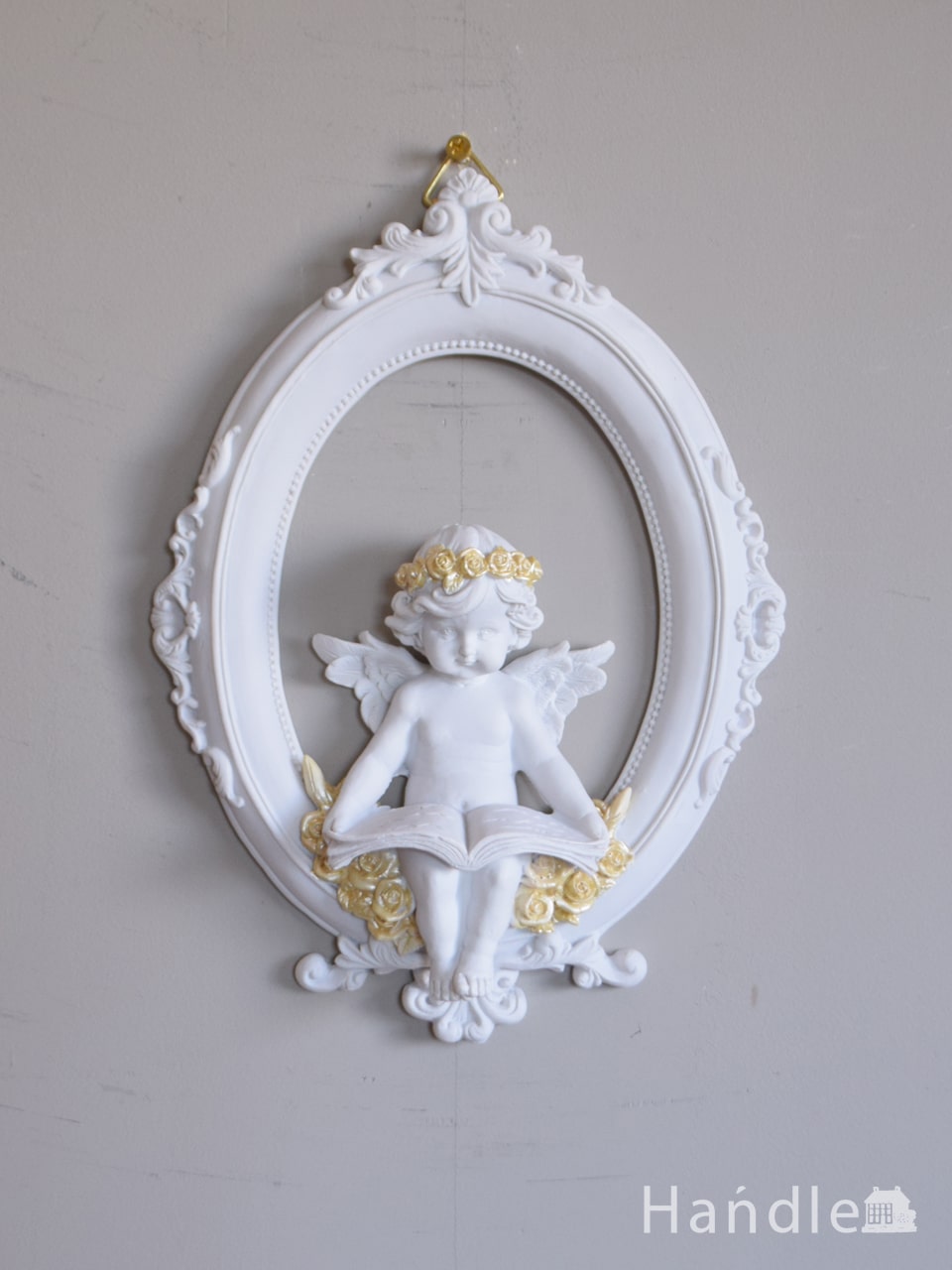 アンティーク風の可愛いディスプレイ雑貨、天使の形のデコラティブな