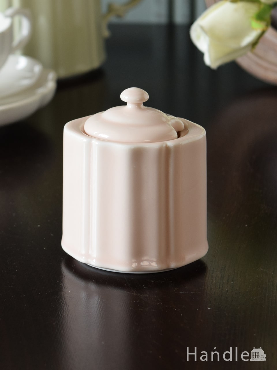 フランスアンティーク調のおしゃれなシュガーポット、スタジオエムの