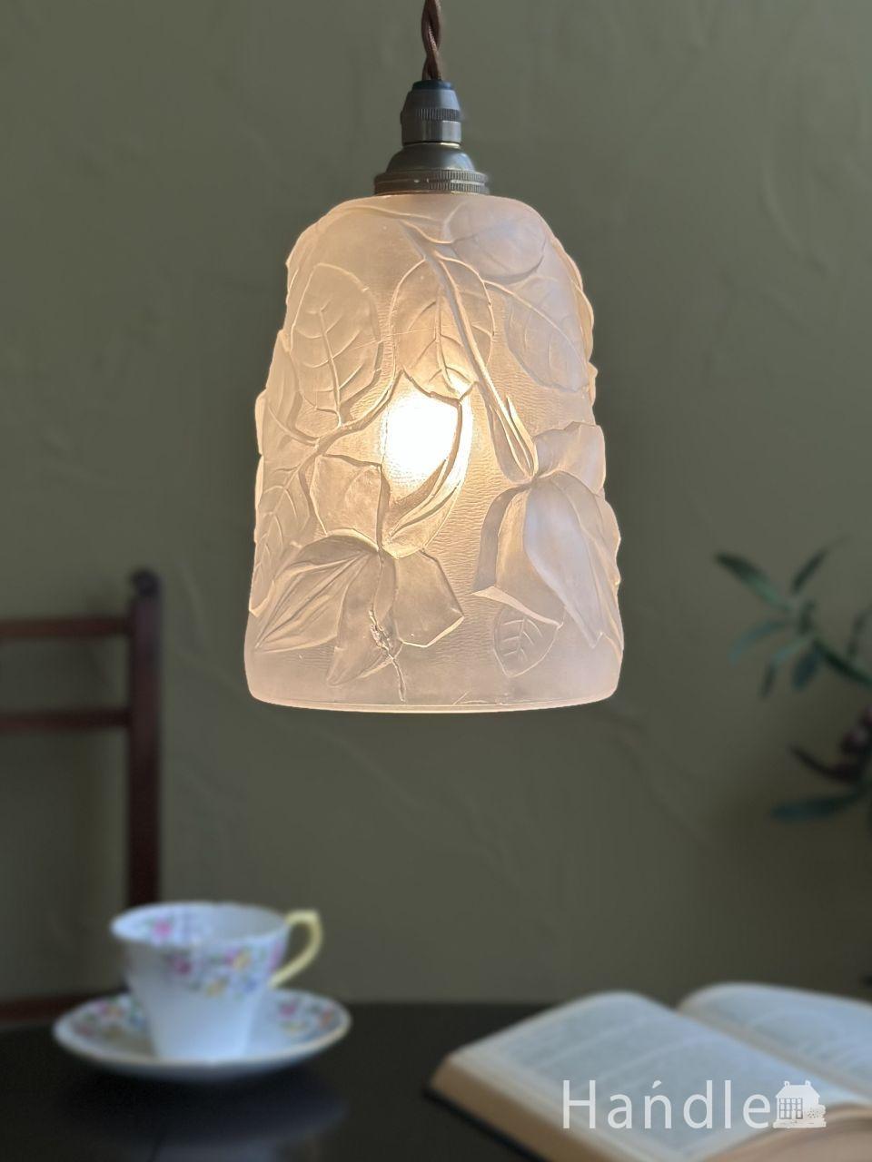 1960年代のアンティーク シェード ペンダントライト（器具セット付き