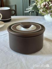 フランス輸入のBB社アンティークのホーローセル缶（ローズガーランド