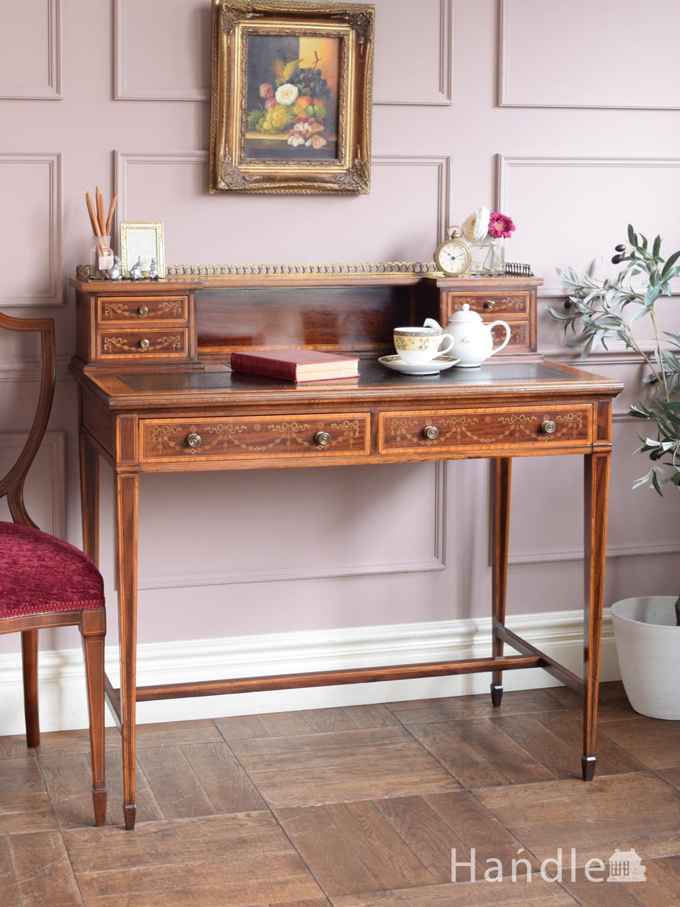 しゅん☆管391☆イギリス製☆アンティーク☆デスク☆平机 しゅん様専用