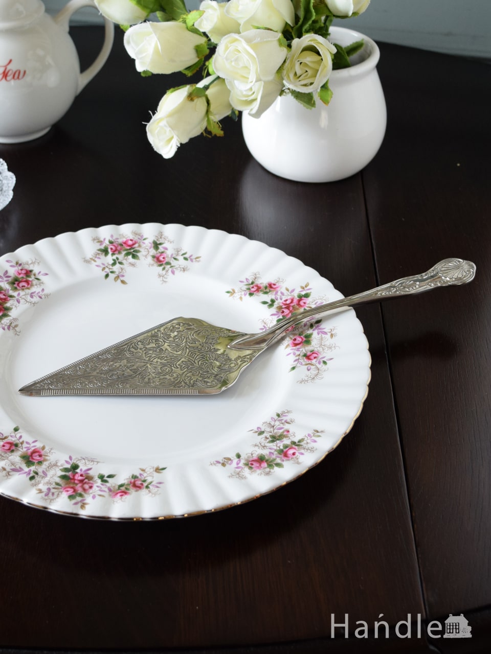 英国から届いたアンティークの銀のカトラリー、シルバープレートの