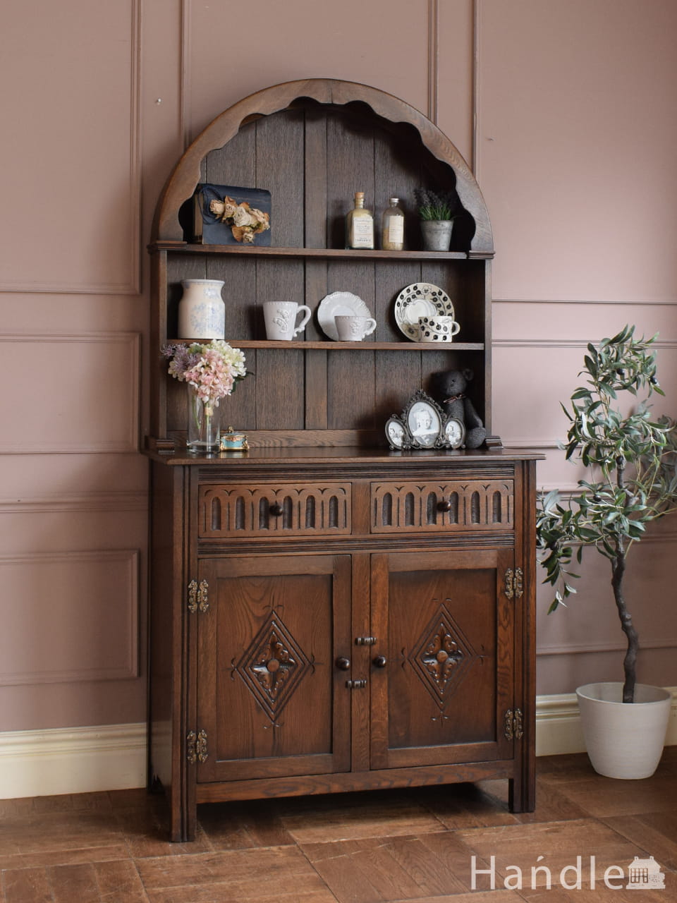 フランスのアンティーク家具、シャビーシックな雰囲気が可愛いウォール