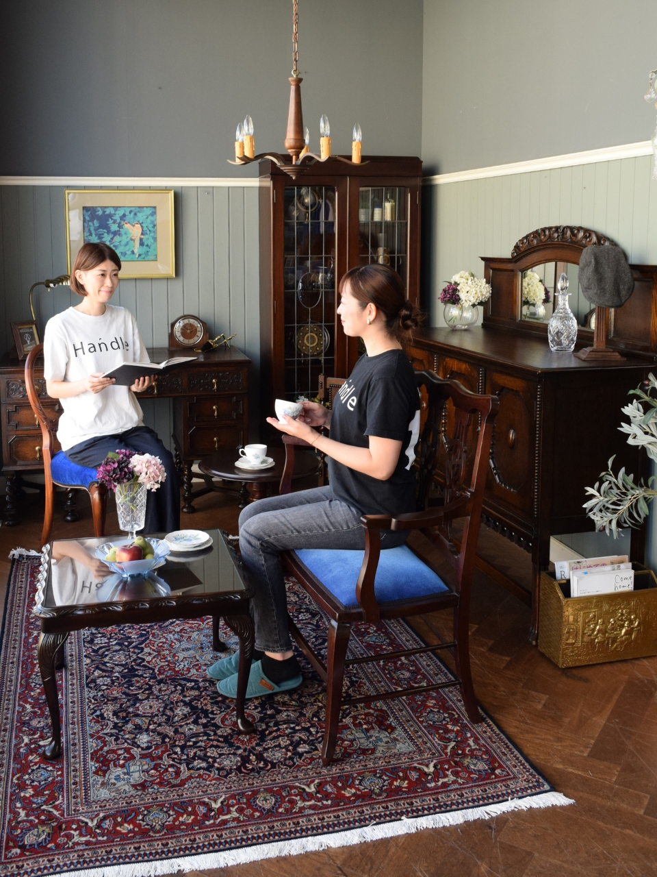 絵画から始める英国スタイルの書斎