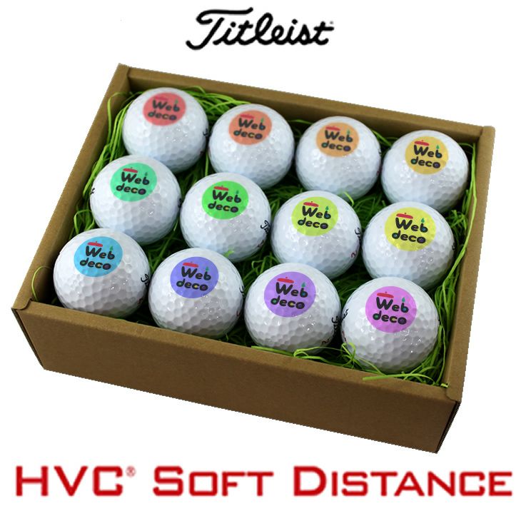 Web deco ゴルフボール 【□12個入り】【□ Titleist PRO V1x 】【〇3