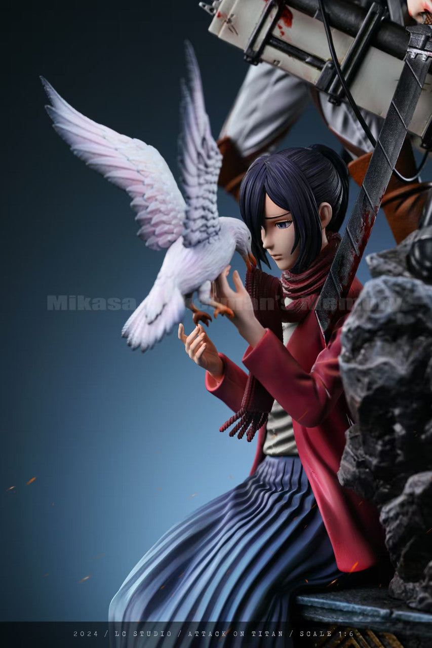 Attack on Titan - Mikasa Memory | 1:6 Resin Statue | by LC Studio