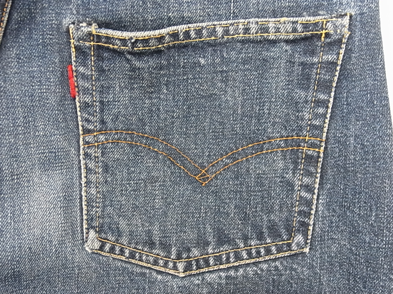 第2回（動画有）リーバイス 501 ビッグE Vステッチ前期型 トップボタン