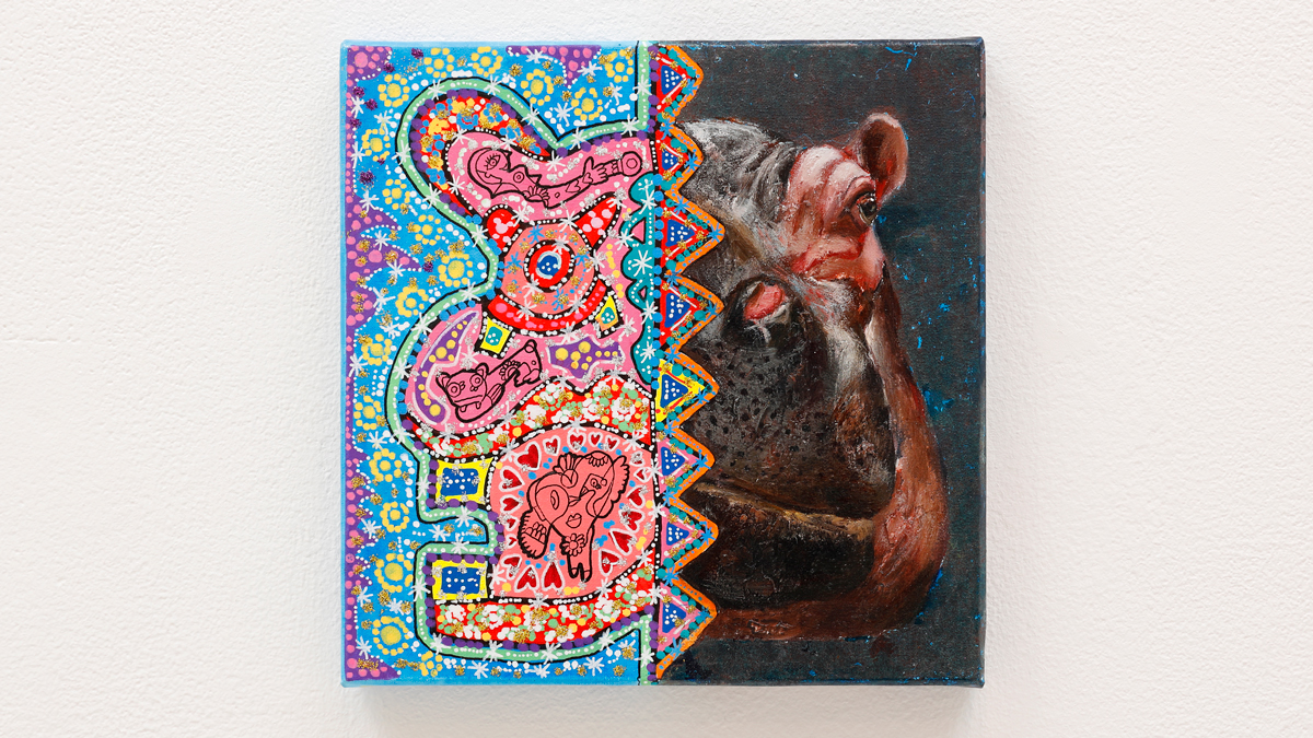 美術作家×芸人アーティストがコラボ、「人を楽しませたい」ポジティブ