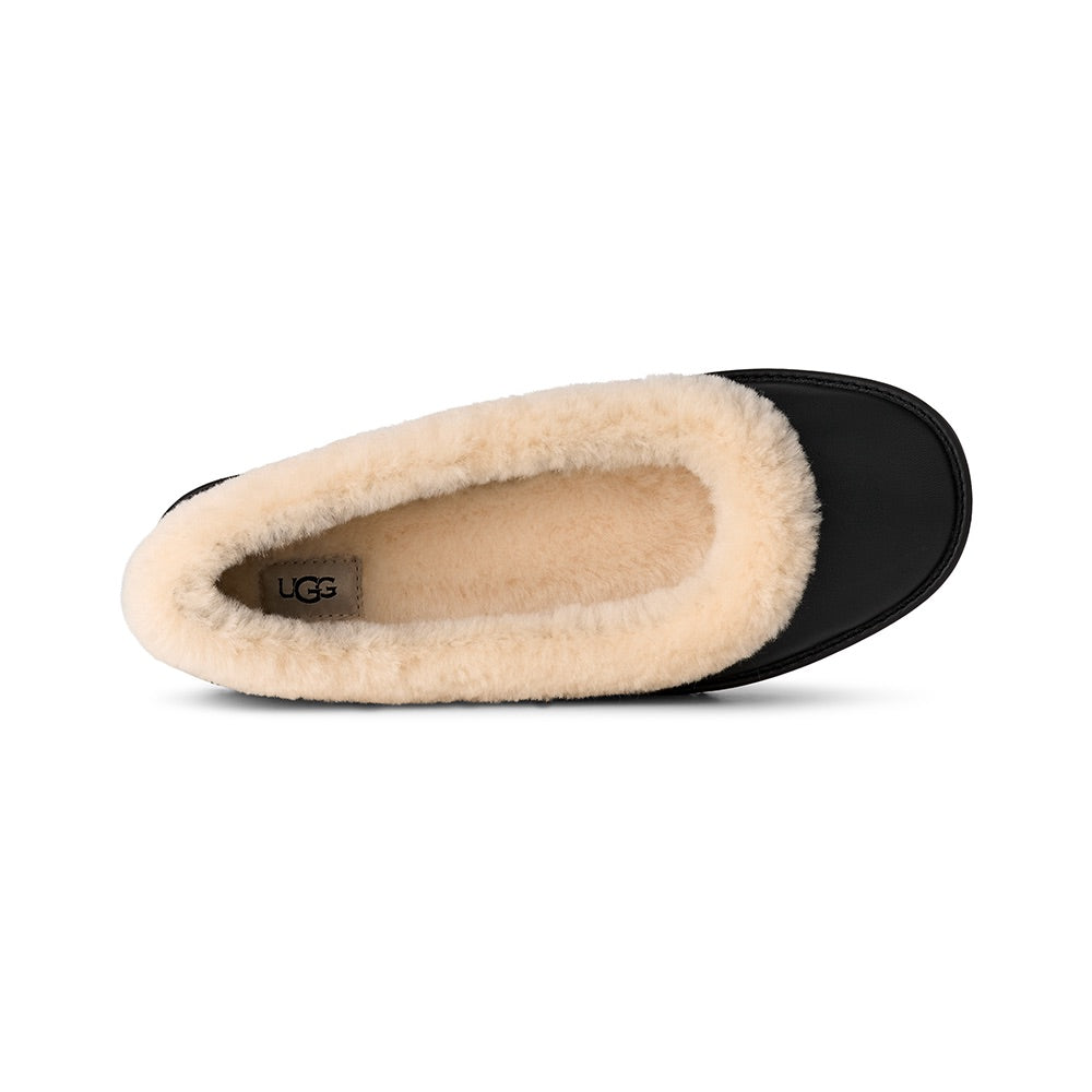 UGG Zora Leather Ballet Flat (Black) – Hansen's