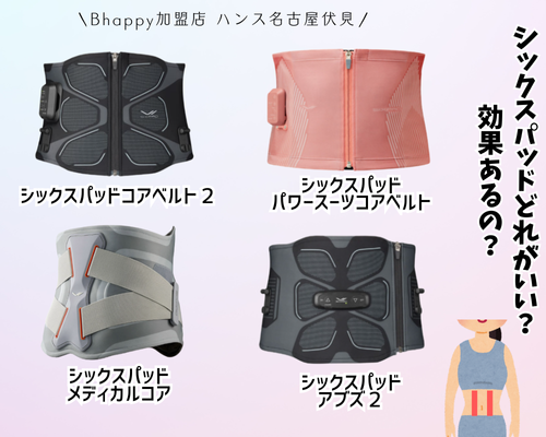 徹底比較】 シックスパッド の効果は？メディカルコア・コアベルト2