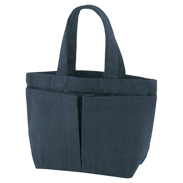 スフィア・リサイクルデニム2ポケットトート | 【販促グッズドットコム