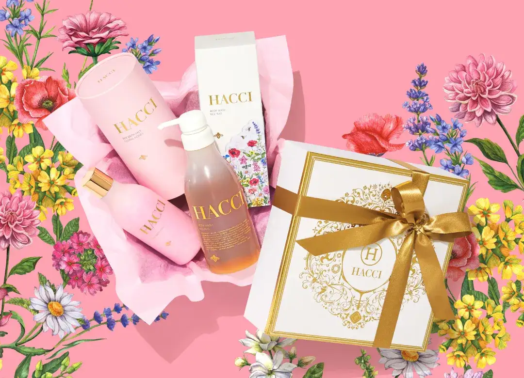 春限定BOX】ボディウォッシュ BEE HUG｜HACCI公式オンラインストア