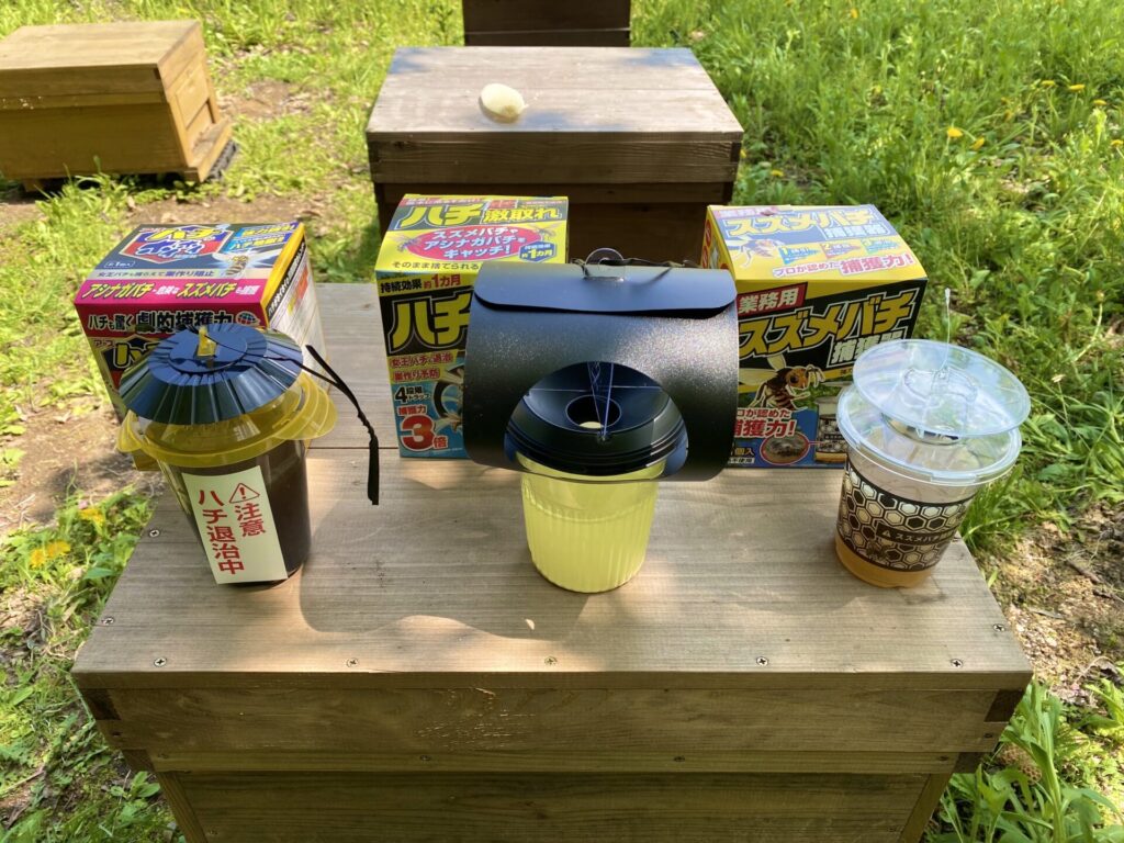 春先の女王スズメバチ捕獲器3種を徹底比較！効果・特徴・おすすめは