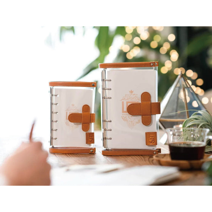 クリアシステム手帳 ミニ6-13mm ナチュラル | 八文字屋OnlineStore